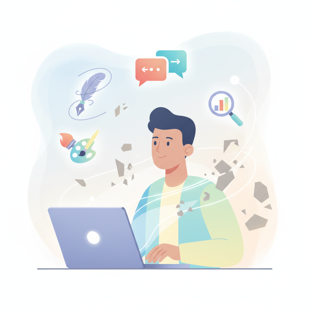 AIツールで「スキルの壁」を突破する——AIアシスト副業5選